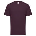 Camiseta Efecto piel de melocotón Burgundy Xl