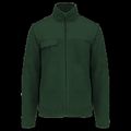 Cazadora de polar con mangas extraíbles Forest Green S