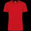 Camiseta deporte reciclada para hombre Red Xl