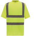 Camiseta alta visibilidad reflectante Hi Vis Yellow S