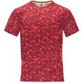 Camiseta Técnica Estampada Pixel Rojo L