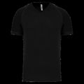 Camiseta de deporte secado rápido Black Xl