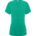 Casaca manga corta escote pico Verde Lab 2Xl