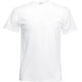 Camiseta niños algodón cuello redondo White 14/15 Ans
