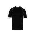 Camiseta surf protección UV niño Black 12/14 Ans