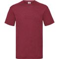 Camiseta hombre algodón cuello redondo Vintage Heather Red Xxl