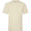Camiseta hombre algodón cuello redondo Natural M