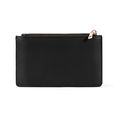 Cartera tarjetero con cremallera PU