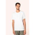 Camiseta algodón cuello redondo hombre