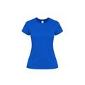 Camiseta Algodón Mujer Colores S a XXL Azul Xl