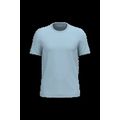 Camiseta algodón orgánico ajustado Aquamarine S