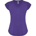 Camiseta Técnica Mujer Entallada Violet Chiné Xl