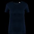 Camiseta chica algodón orgánico Navy Blue Xl