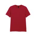 Camiseta hombre algodón preencogido Antique Cherry Red S