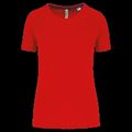 Camiseta deporte corte recto Red S