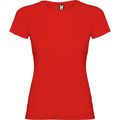 Camiseta de manga corta entallada Rojo 7/8