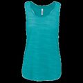 Camiseta tirantes holgada deporte mujer Light Turquoise Xs