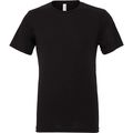 Camiseta cuello redondo manga corta Solid Black Triblend Xl