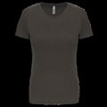 Camiseta de deporte mujer poliéster Dark Grey Xl
