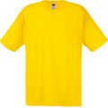 Camiseta niños algodón cuello redondo Yellow 12/13 Ans