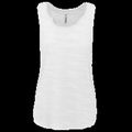 Camiseta tirantes holgada deporte mujer White Xl
