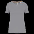 Camiseta deporte corte recto Fine Grey M