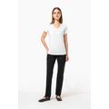 Camiseta cuello de pico mujer