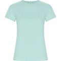 Camiseta entallada de manga corta Verde Menta S