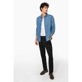 Camisa hombre algodón efecto Denim
