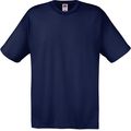 Camiseta niños algodón cuello redondo Deep Navy 14/15 Ans