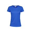 Camiseta Mujer Algodón 180g/m2 Azul Xl