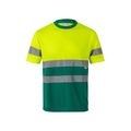 Camiseta técnica con bandas reflectantes