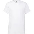 Camiseta hombre cuello de pico White Xl