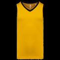 Camiseta de baloncesto para hombre Sporty Yellow / Black Xxl