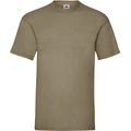 Camiseta hombre algodón cuello redondo Khaki Beige L
