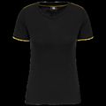 Camiseta mujer antibolitas Black / Yellow Xxl