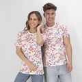 Camiseta con Estampado de Colores