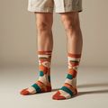 Calcetines personalizados de algodón jacquard