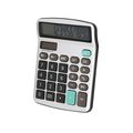 Calculadora Aluminio Solar/Pila 12dígitos