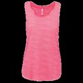 Camiseta tirantes holgada deporte mujer Fluorescent  Pink Xs