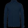 Camisa punto jersey algodón Navy Blue Xxl