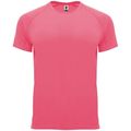 Camiseta técnica manga corta cuello redondo Rosa Lady Fluor M