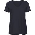 Camiseta ultrasuave cuello de pico Navy S