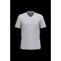 Camiseta de algodón con cuello de pico Oxford Grey 3Xl