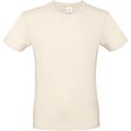 Camiseta hombre 100% algodón preencogido Natural M