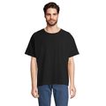 Camiseta oversize de algodón reciclado Negro Profundo Xxl