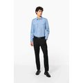Camisa de piloto manga larga para hombre