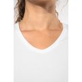 Camiseta cuello de pico mujer