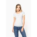 Camiseta orgánica cuello sin costuras