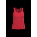 Camiseta 100% algodón de tirantes mujer Red S